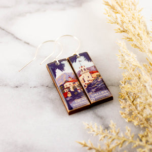 CALIFORNIA - Death Valley National Monument Vintage Earrings