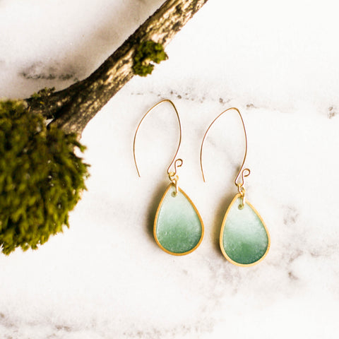 Seafoam Brass Raindrops - No Man's Land Artifacts